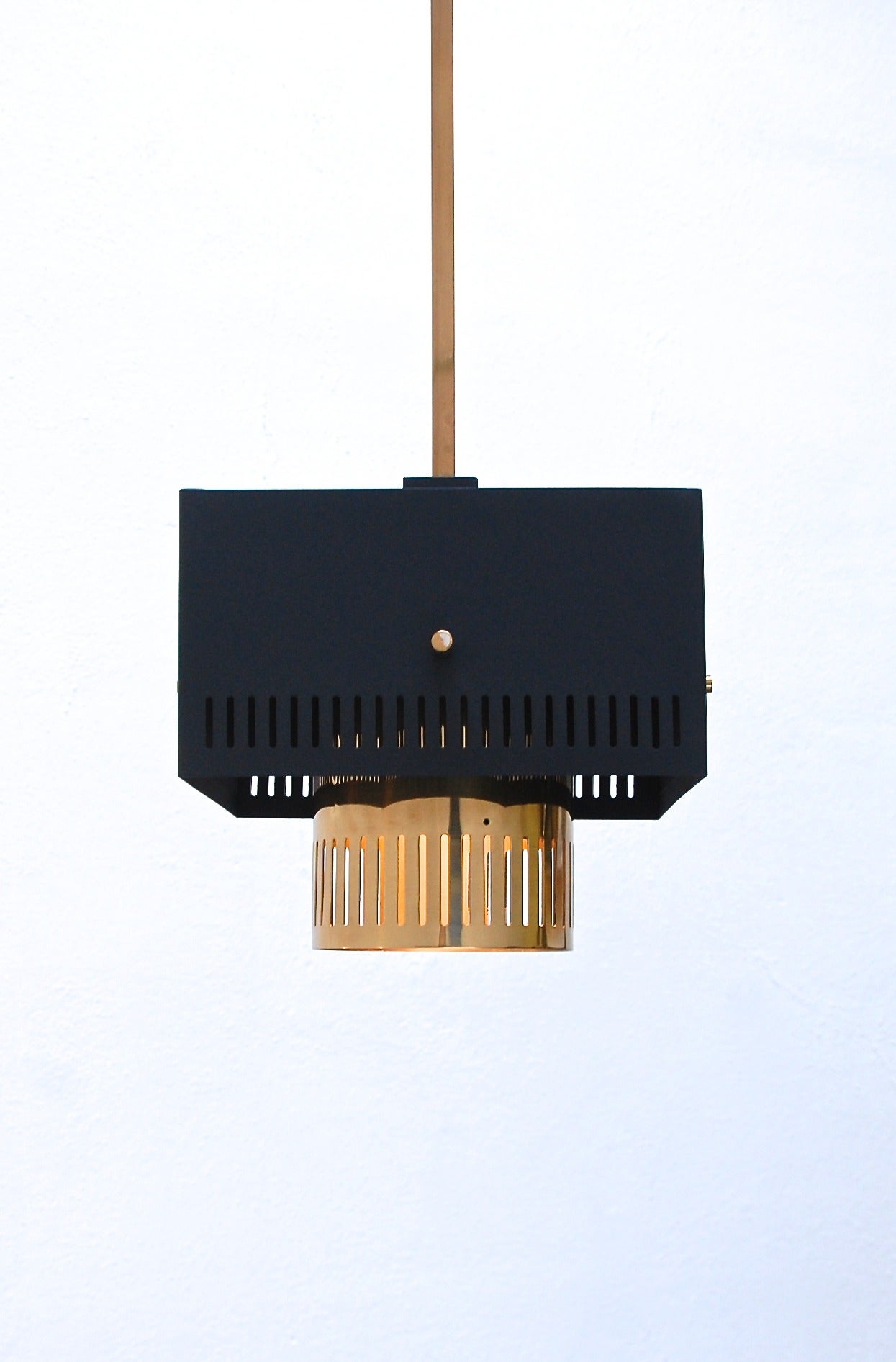 Mid-Century Modern 1950s Italian Cubic Pendants