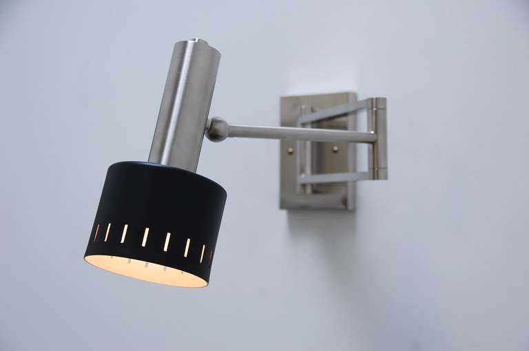 Mid-20th Century Articulated Wall Sconce from Germany