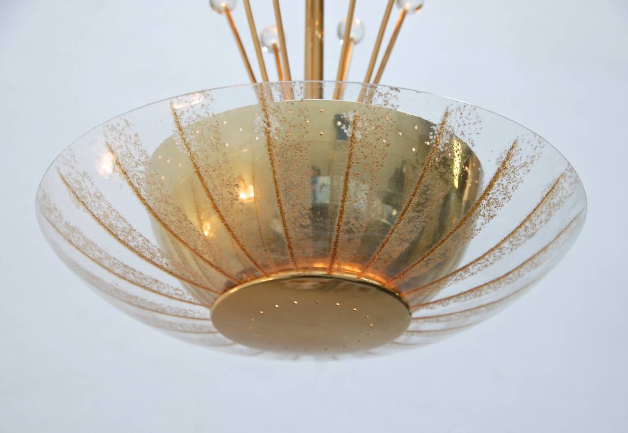 Mid-20th Century Gerald Thurston for Lightolier Ceiling Fixture II