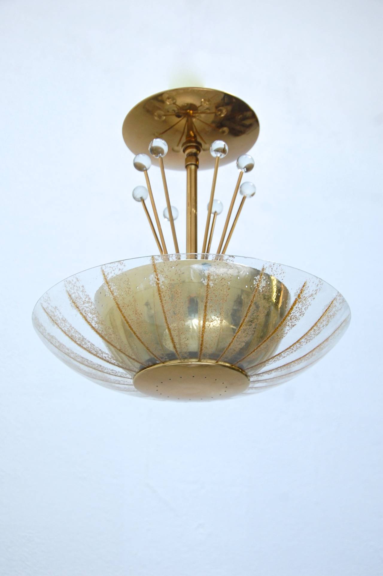American Gerald Thurston for Lightolier Ceiling Fixture II