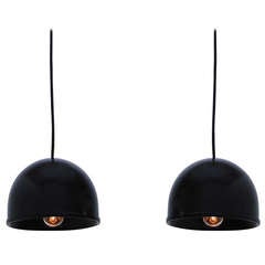 Pair of 70s Italian Pendants 9
