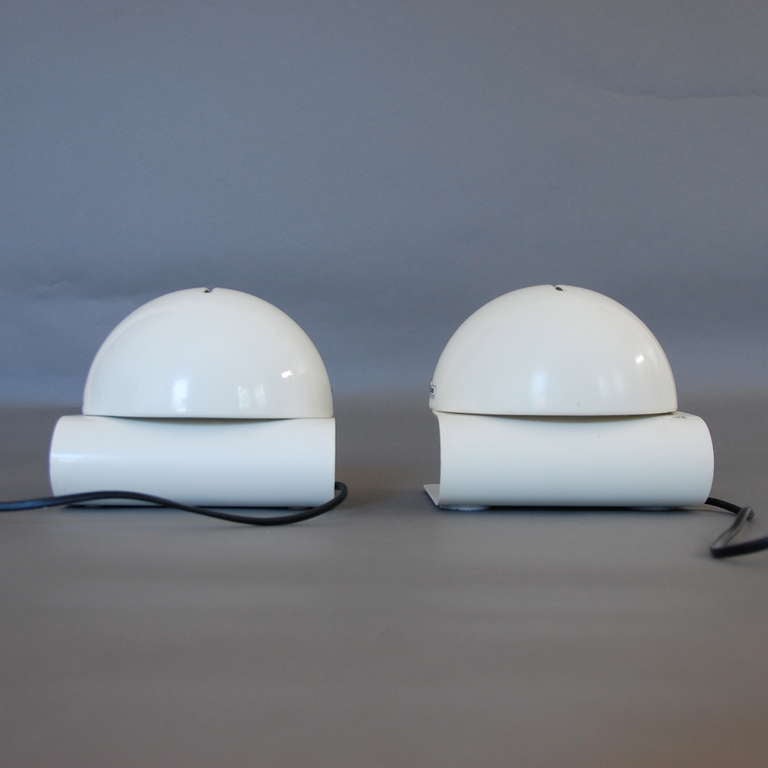 Pair of Guzzini Table Lamps 3