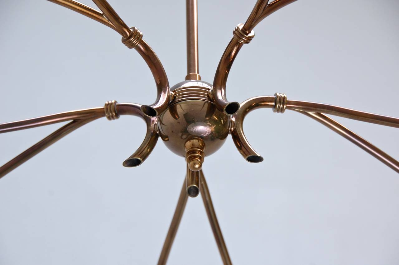 Classic 1940s Italian Chandelier 2