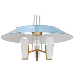 1950
s Italian Pendant Light