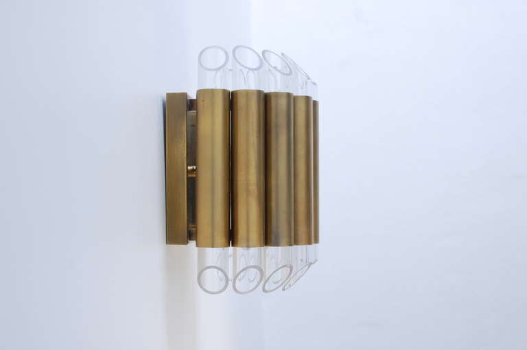 Unknown Large Lucite Sconce