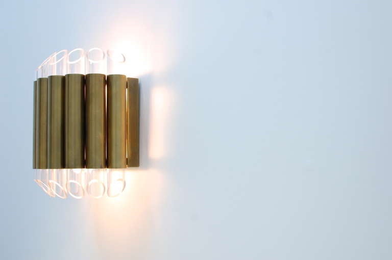 Large Lucite Sconce 2