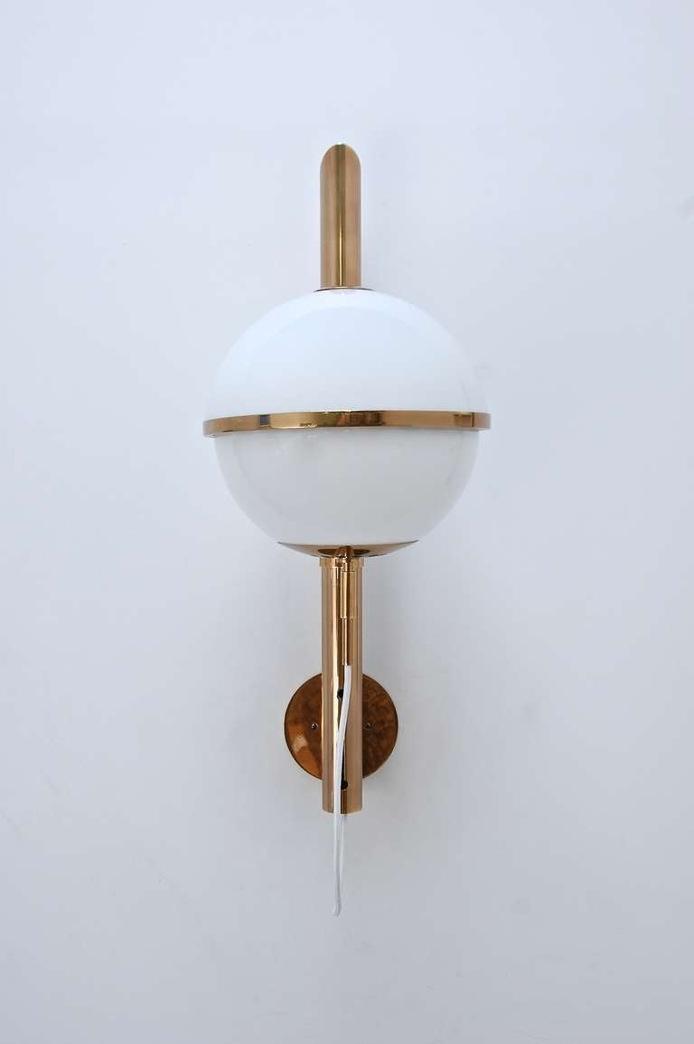 Large Artemide Wall Lamps In Excellent Condition For Sale In Los Angeles, CA