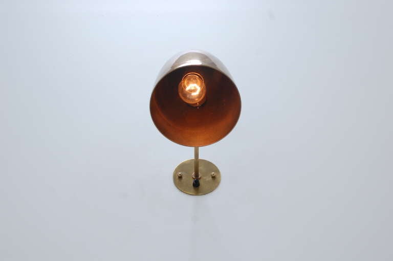 Mid-20th Century Pivot Brass Sconces