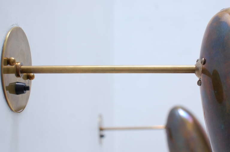 Pivot Brass Sconces 1