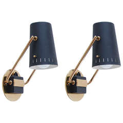 German Articulated Reading Sconces
