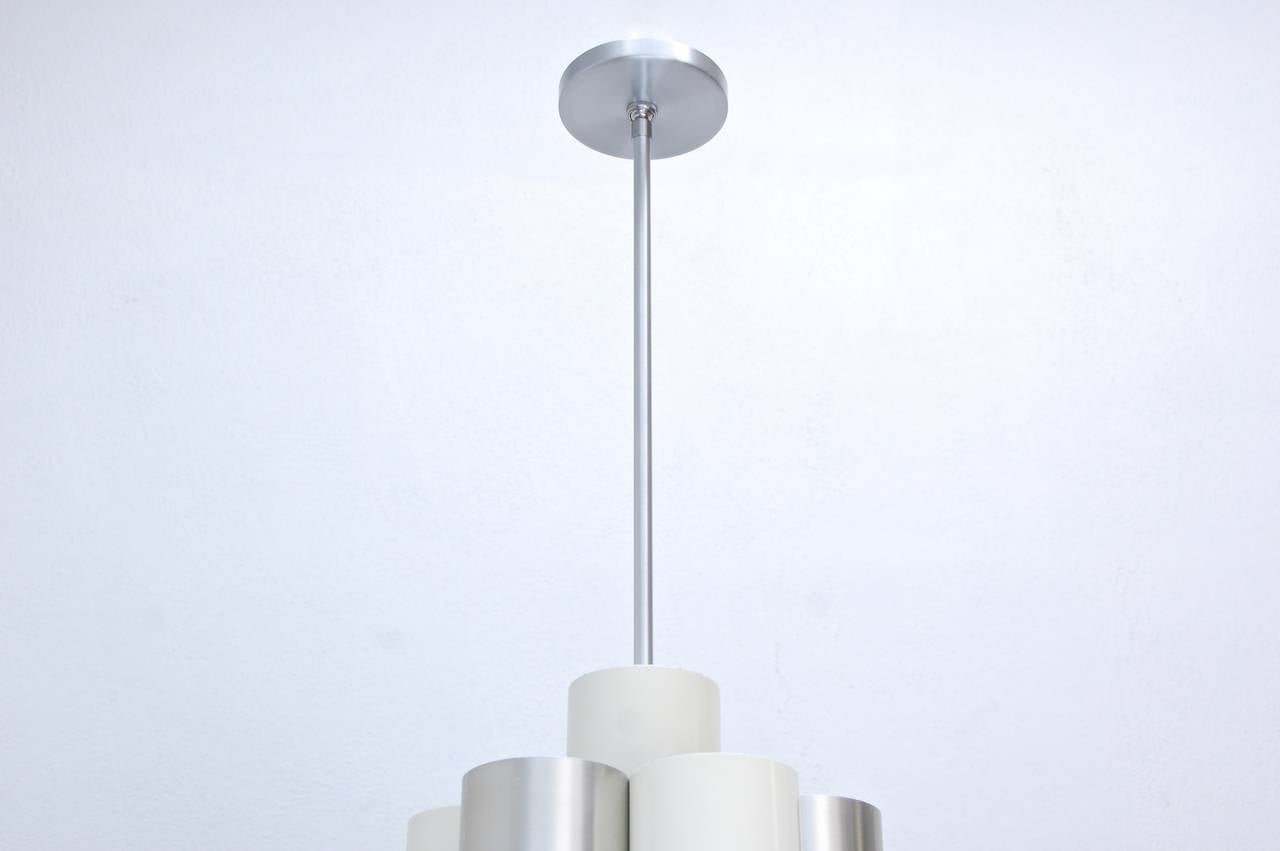 Aluminum Cylinder Pendant by Esperia For Sale