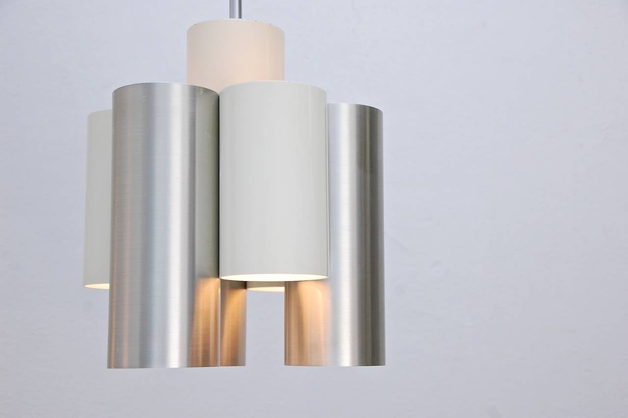 Brushed Cylinder Pendant by Esperia For Sale