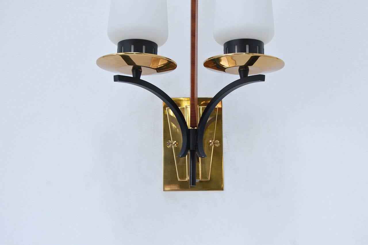 Mid-20th Century Large Italian Mid-Century Sconce For Sale