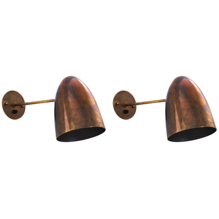 Pivot Brass Sconces