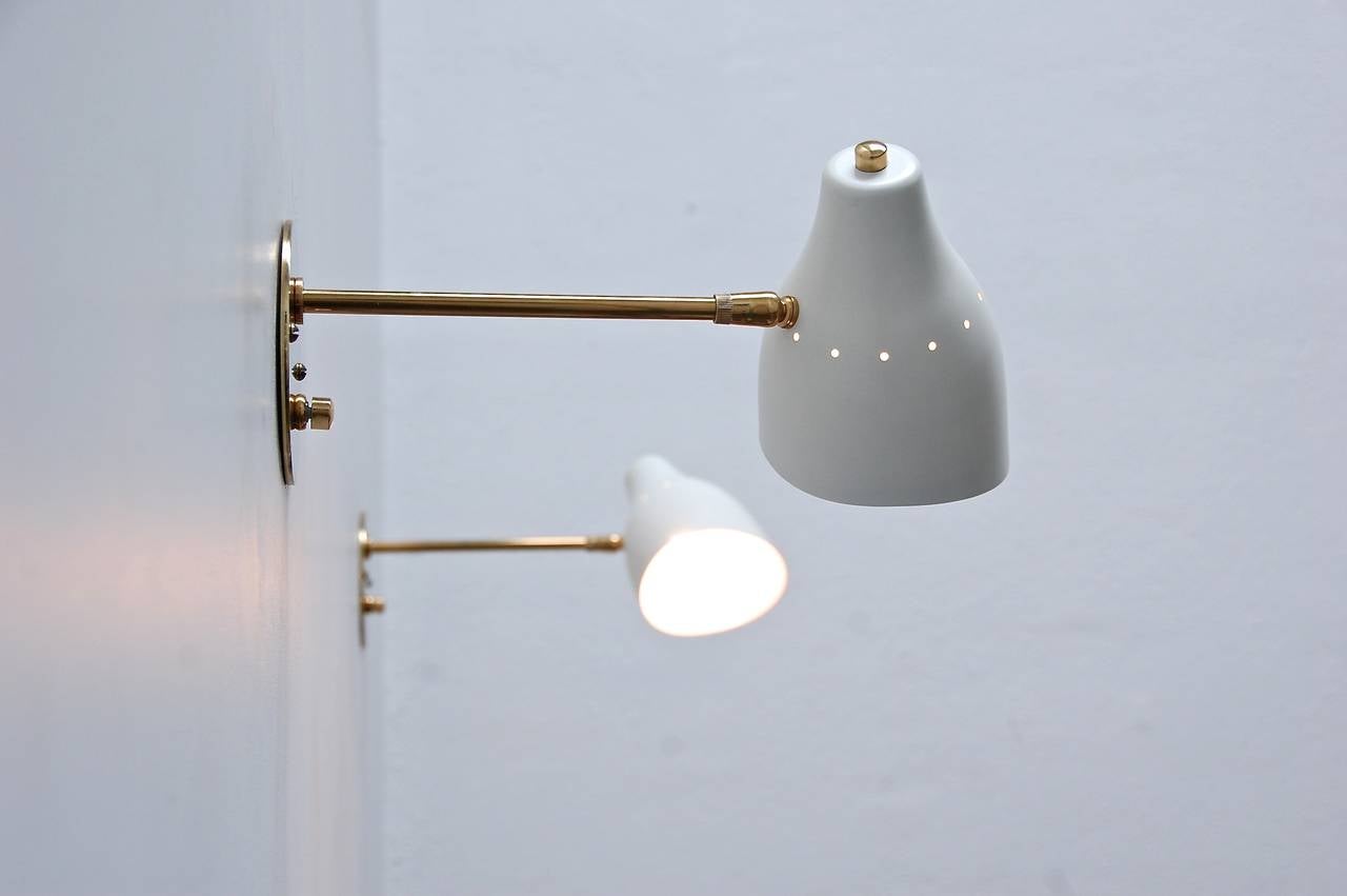 Lacquered Luread Sconces by Lumfardo Luminaires For Sale
