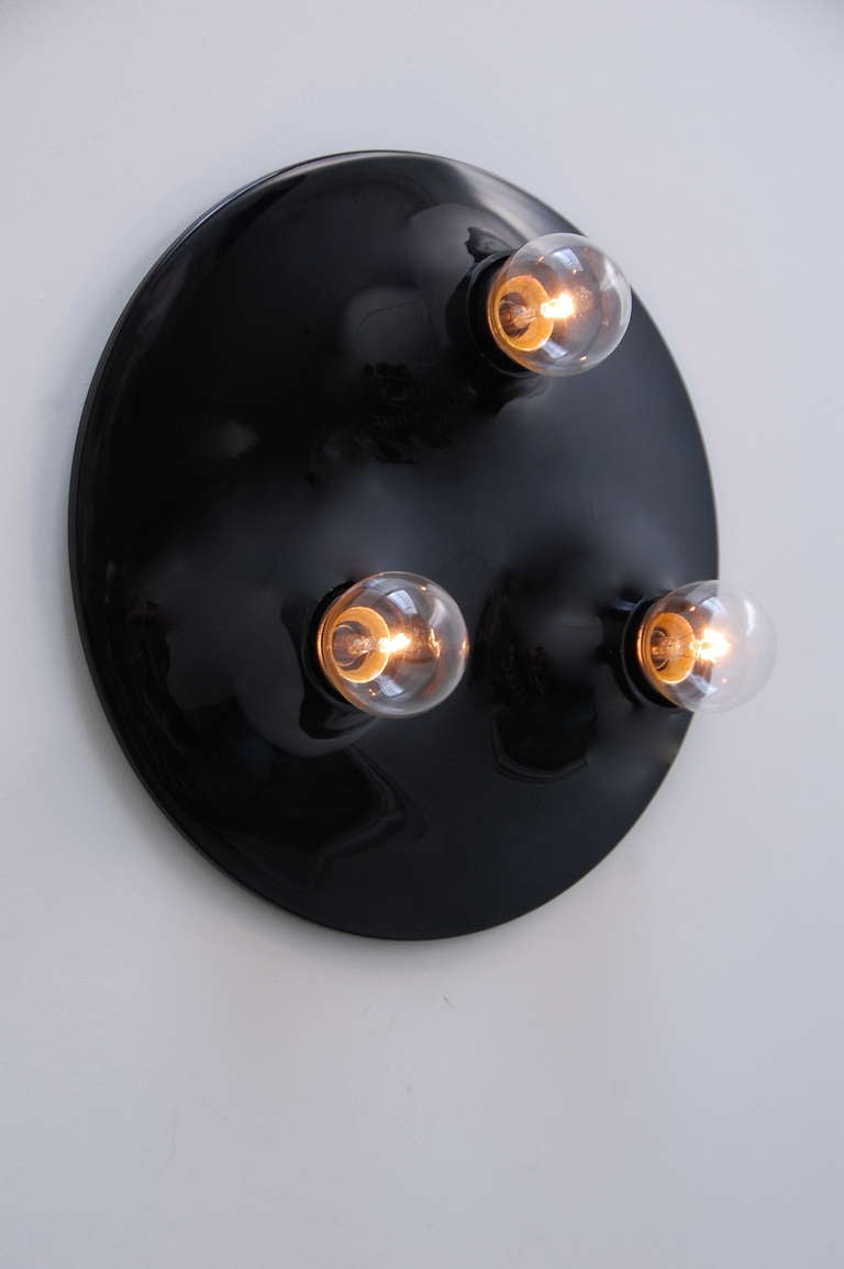 Vico Magistretti Triteti Wall/Ceiling Lights In Excellent Condition In Los Angeles, CA