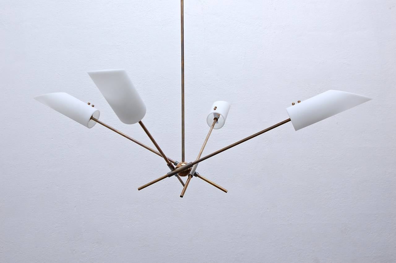 20th Century Goemetric Chandelier by Lumfardo Luminaires For Sale