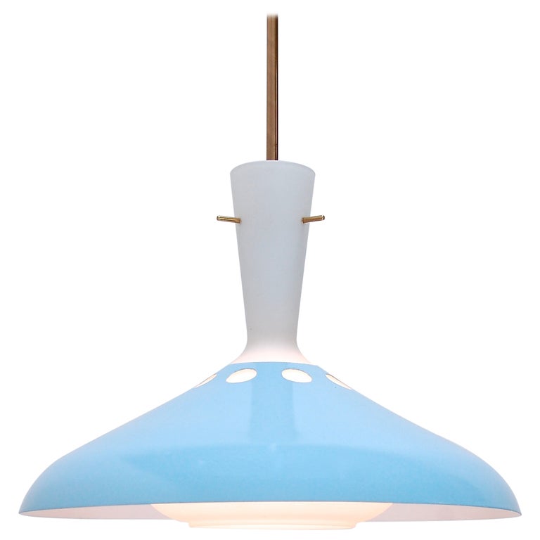 Italian Pendant Light For Sale at 1stDibs