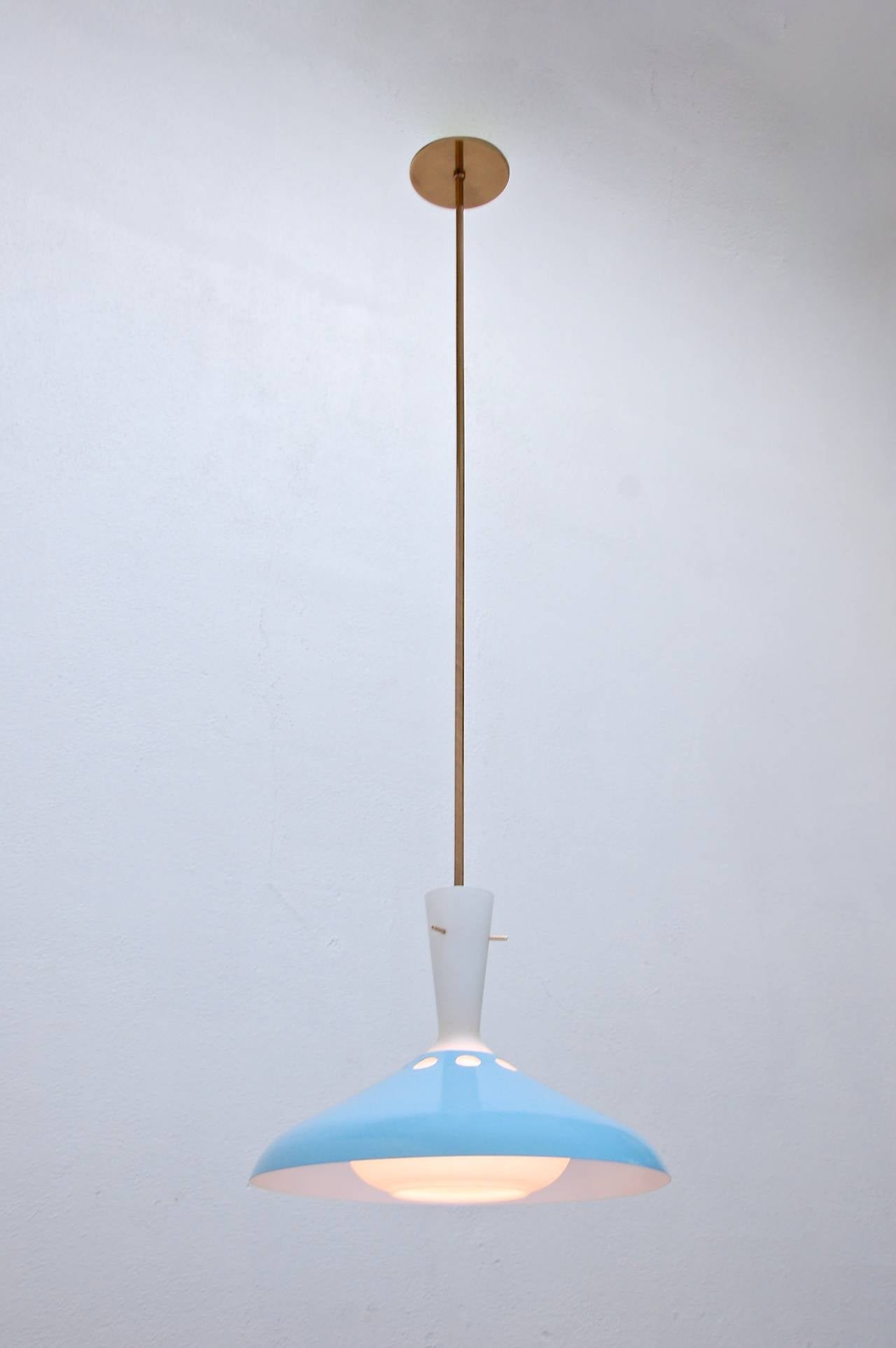 Mid-20th Century Italian Pendant Light