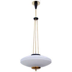 Stilnovo Modernist Chandelier