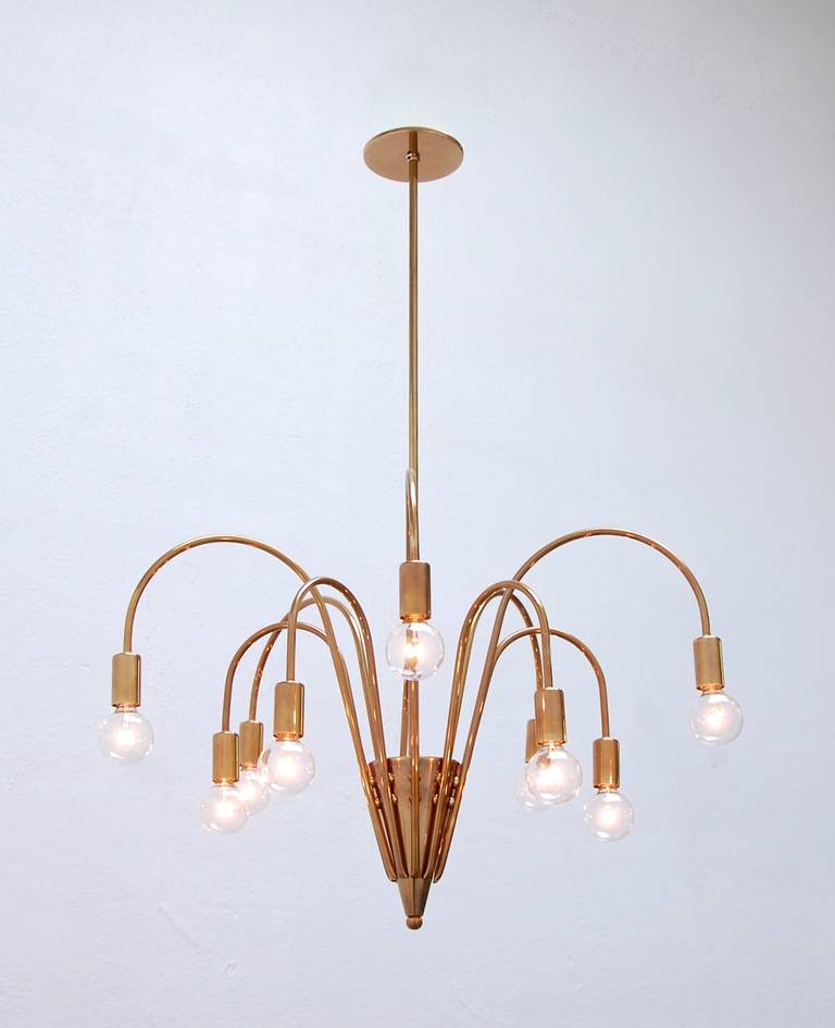 Italian Botanical Chandelier