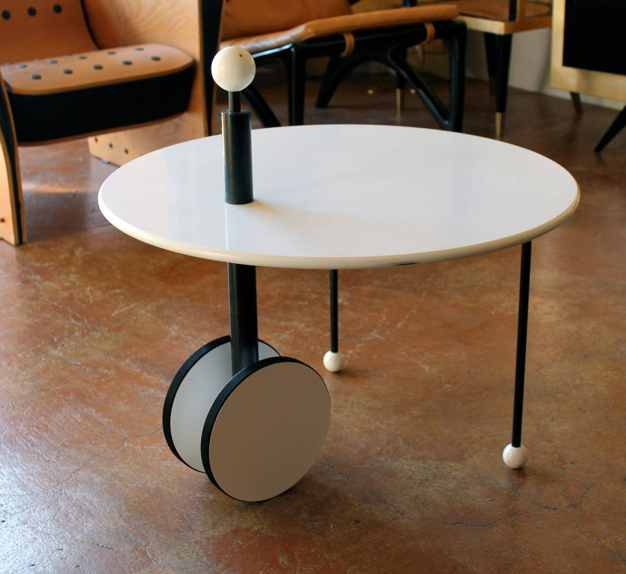 Late 20th Century Rare Memphis era Table 