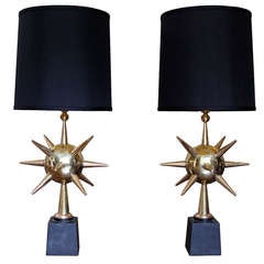 Vintage Star Lamps by Verna Cook Shipway, circa 1950s