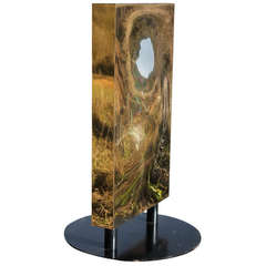 Documented Takenobu Igarashi "Infinity" Bronze Sculpture