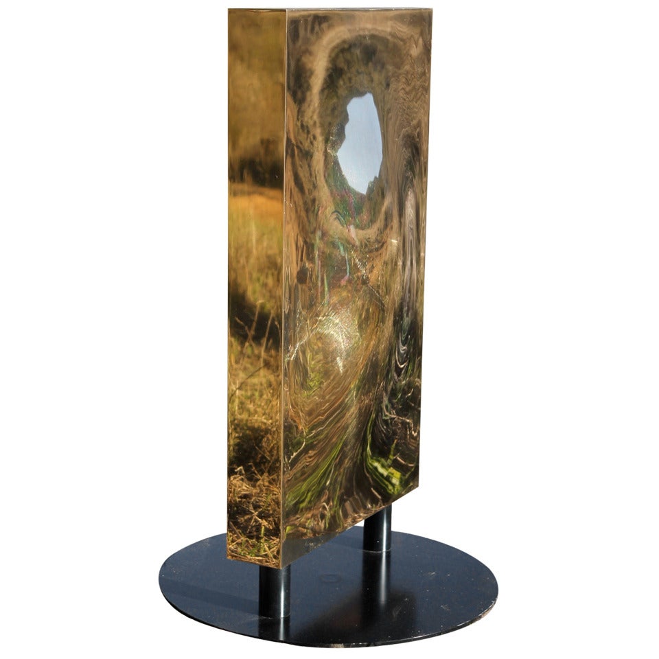 Documented Takenobu Igarashi "Infinity" Bronze Sculpture
