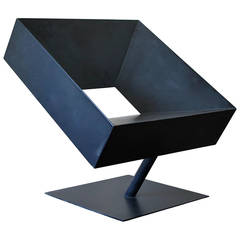 Stephane Ducatteau "Cadre" Steel Art Chair, France, 2005
