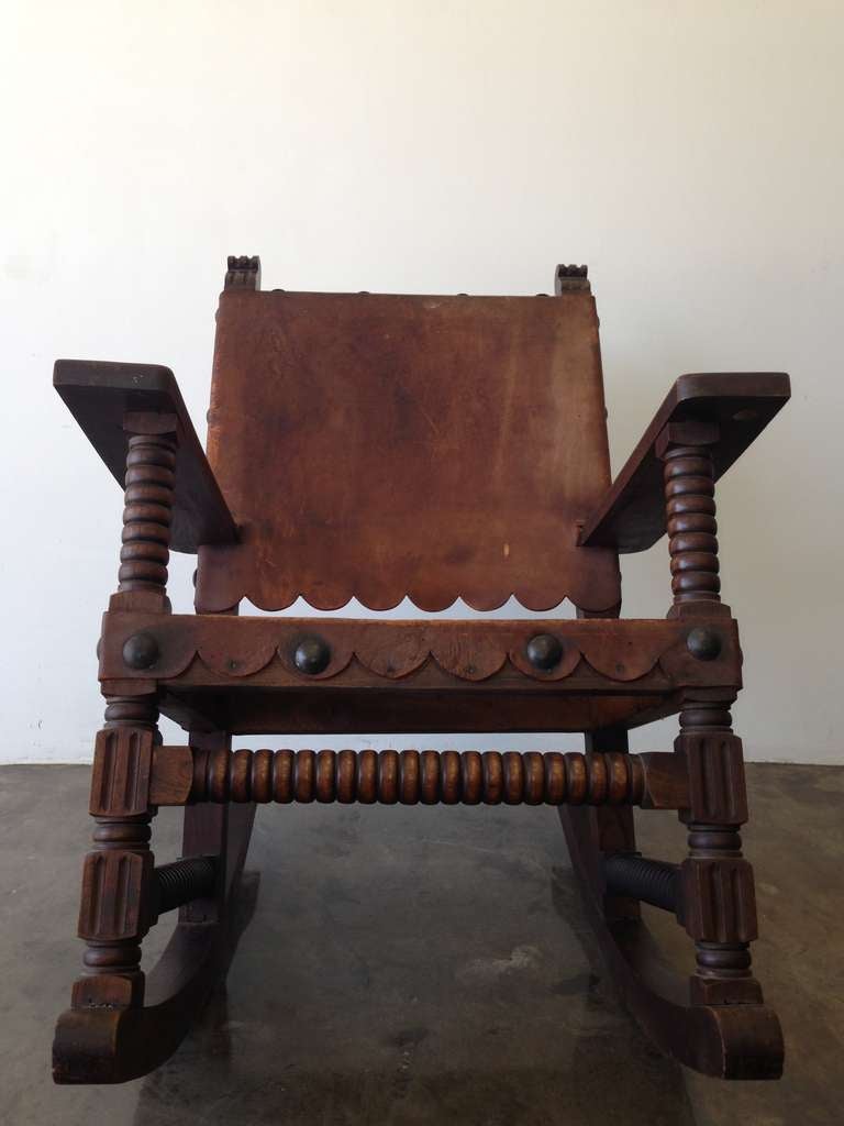 spanish rocking chair
