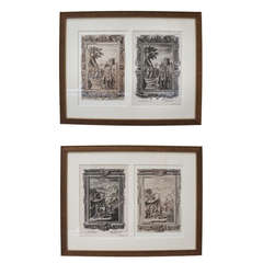 Original Drawings and First Impression Engravings by Fussli & Preissler