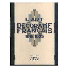 L'Art Decoratif Francais 1918-1925, Two Volumes