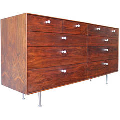 George Nelson Rosewood "Thin Edge" Chest of Drawers