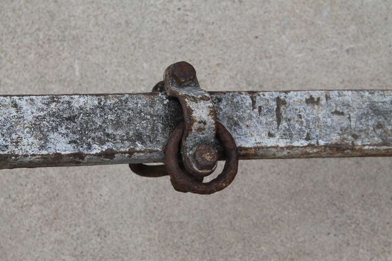 Other Hand Forged Hammered Iron Ship Anchor c.1920