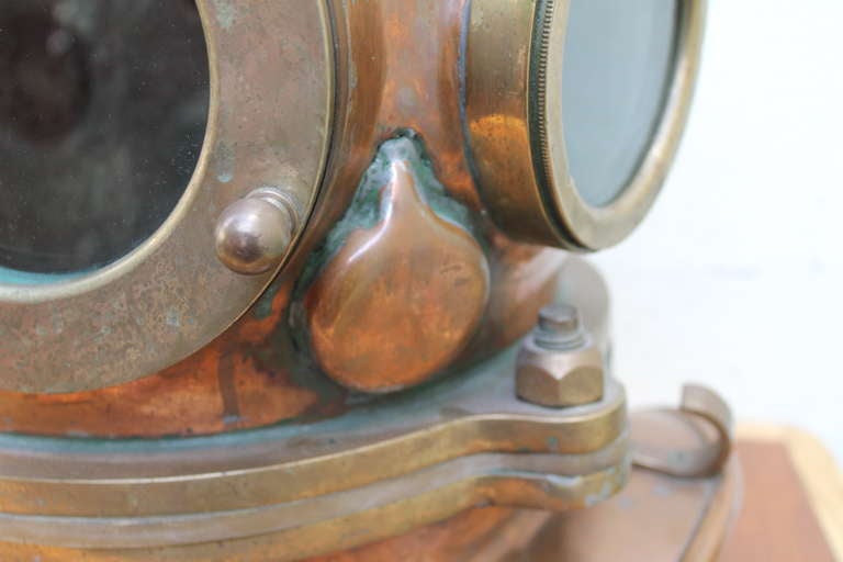 Original Russian Copper Diving Helmet UVS50m Model 3