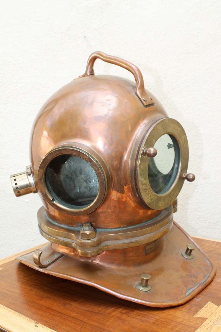Other Original Russian Copper Diving Helmet UVS50m Model