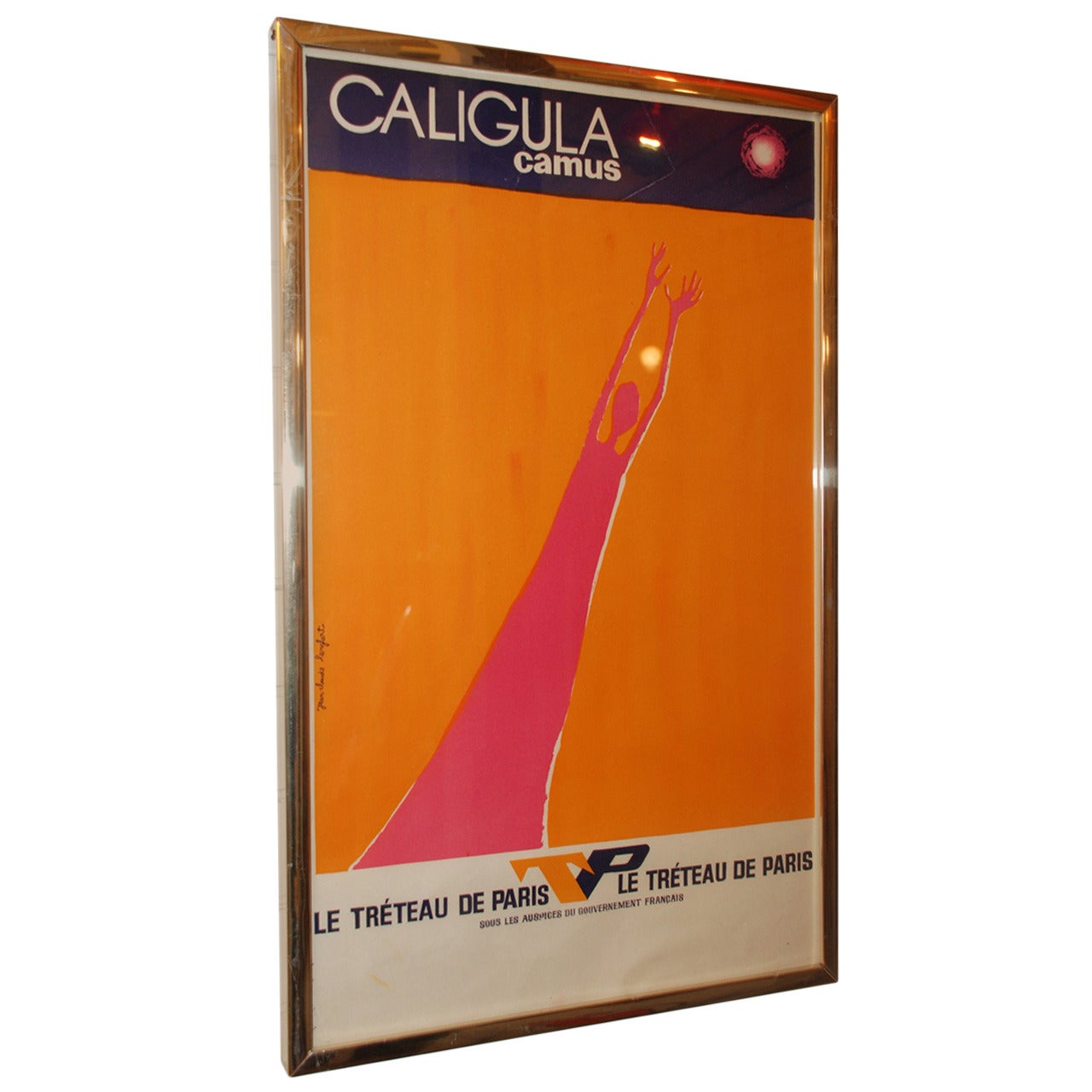 Jean Claude Lenglart "Caligula Camus" French Lithograph For Sale