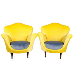 Pair of Armchairs, France, 1940s