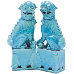Pair of Foo Dogs, France 1940s