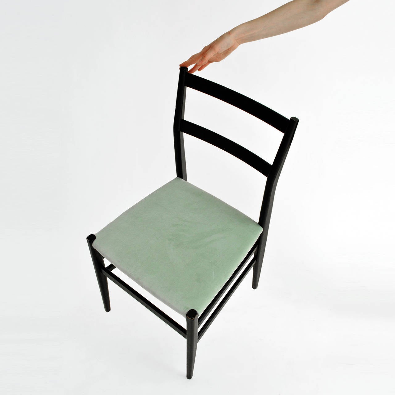 Set of Chairs Model Leggera by Gio Ponti, Italy 1950 2