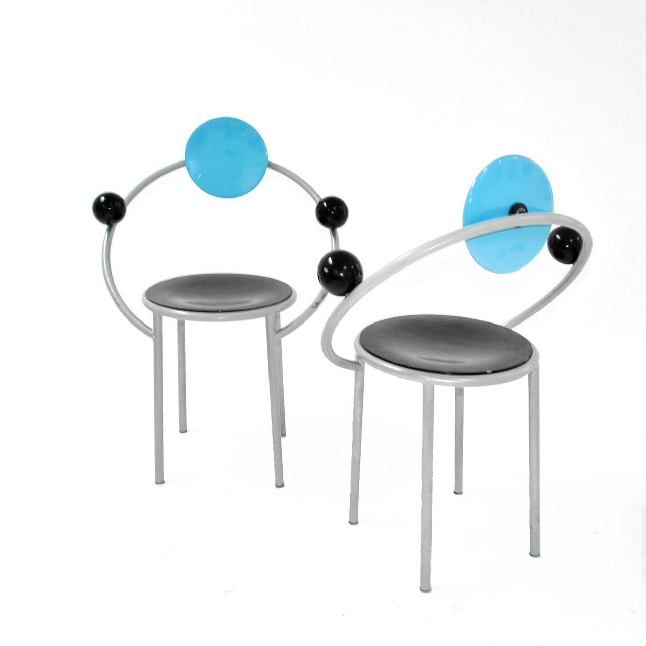 „First Chair“ entworfen von Michele de Lucchi für Memphis Milano, Italien 1983