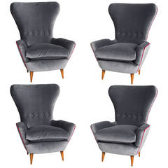 Set of Four Armchairs