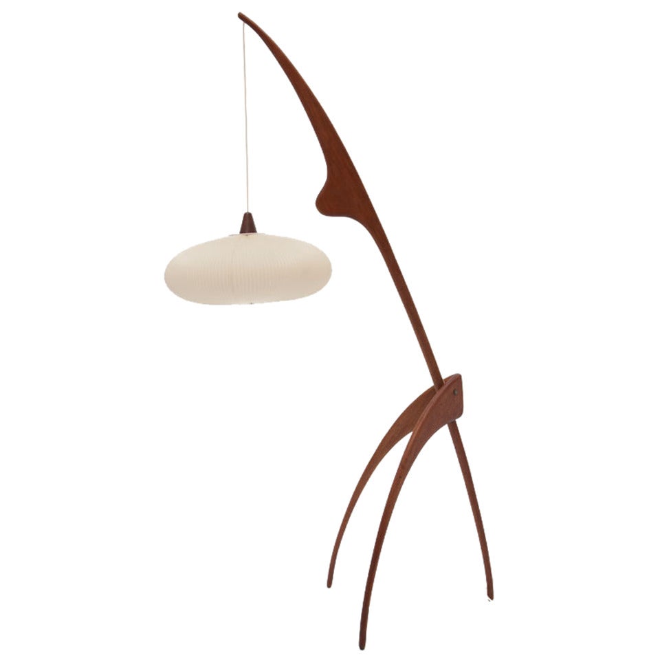 Floor lamp "Mantis".France 1950