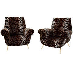 Pair of armchairs. Italy 1960