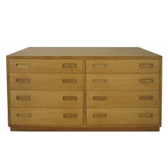 Poul Hundevad Danish Modern Oak Chest Dresser