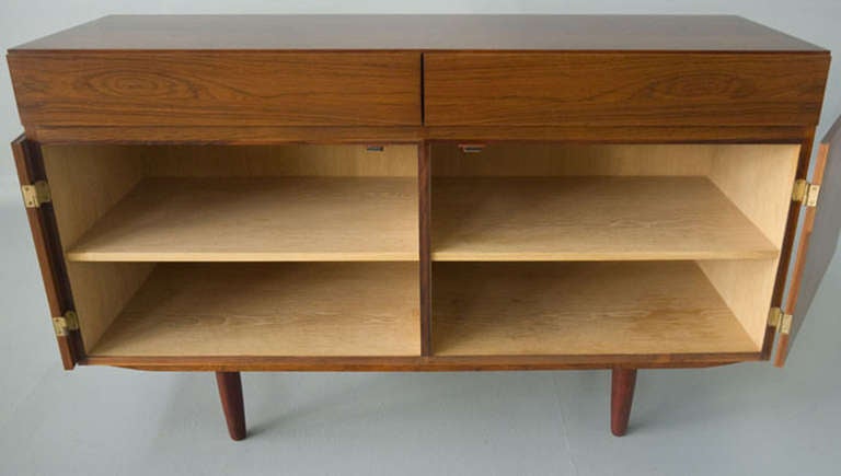 Ib Kofod Larsen Danish Modern Rosewood Sideboard  For Sale 3