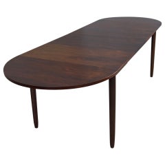 Randers Mobel Danish Modern Rosewood 8ft Dining Table