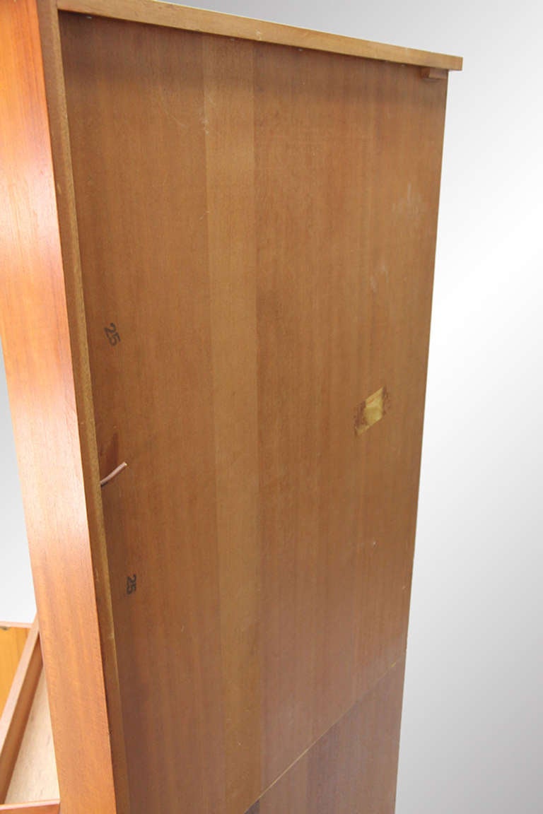 Ib Kofod Larsen Danish Modern Teak Corner Curio Cabinet 4
