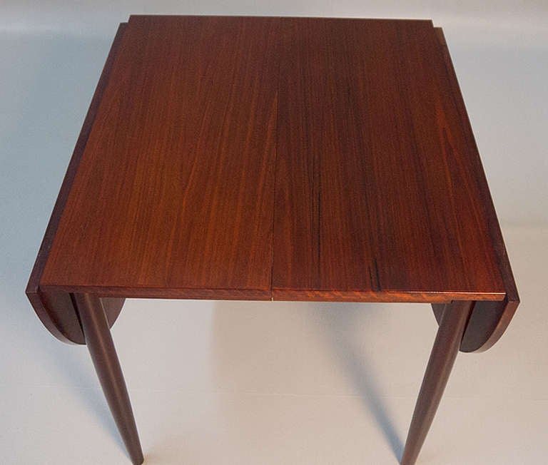 Randers Mobel Danish Modern Rosewood Space Saving 8ft Dining Table